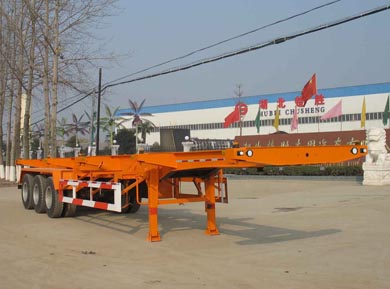 楚勝牌CSC9380TJZ型集裝箱運輸半掛車