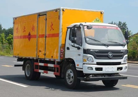 福田歐馬可5.1米易燃液體廂式運輸車圖片 福田歐馬可5.1米易燃液體廂式運輸車圖片