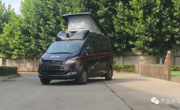 齊星福特新全順升頂房車_星運FT2421-1（5座）齊星房車_福特中軸中頂B型房車
