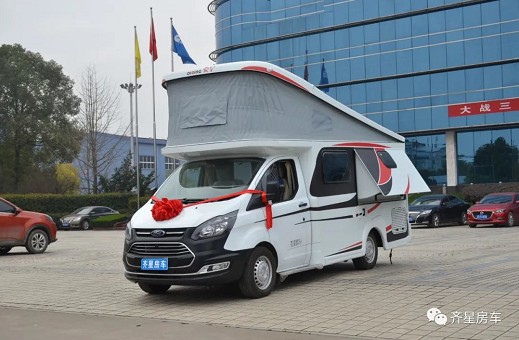齊星福特新全順小C升頂房車_浩運FT2221-1（5座）齊星房車_齊星升頂房車2021款