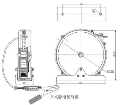 靜電接線盤產(chǎn)品結(jié)構(gòu)圖