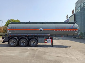 化工液體半掛運輸車_DLQ9402GFWA型腐蝕性物品罐式運輸半掛車 化工液體半掛運輸車_DLQ9402GFWA型腐蝕性物品罐式運輸半掛車